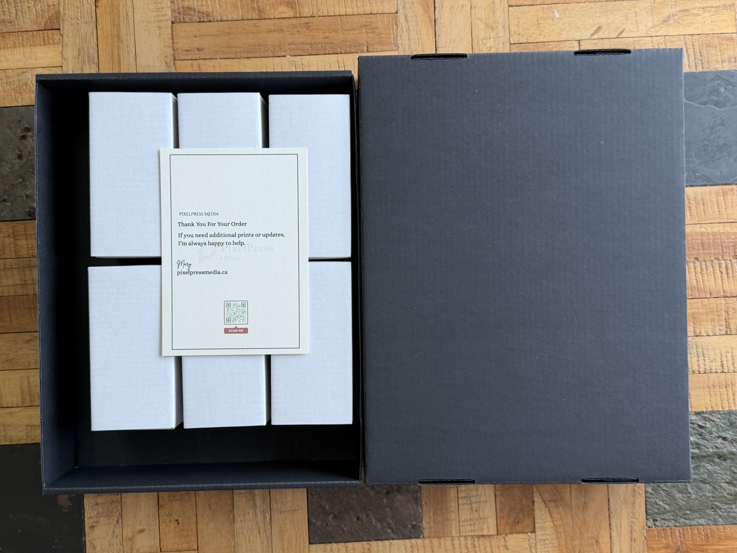 Custom Print London Ontario - PixelPress Media fulfilment and branded packaging