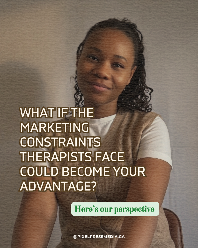 marketing constraints therapists face
